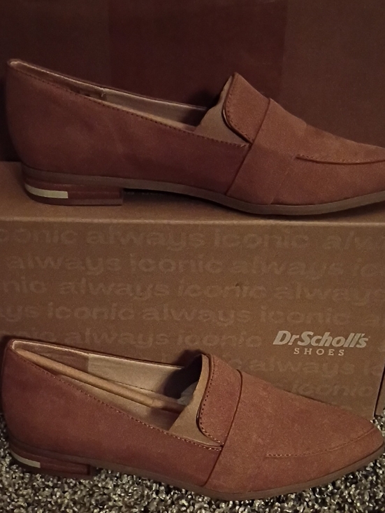 Dr. Scholl's Shoes - Dr. Scholl's Brown Suede Slip-On Loafers